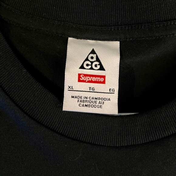 Supreme x Nike ACG / XL / Graphic Tee / NWT - Picture 4 of 5